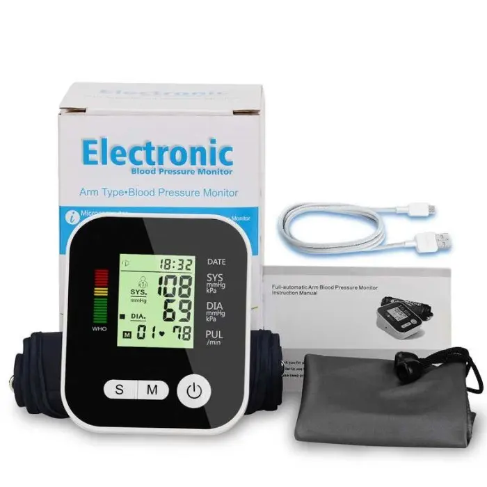 Alat Tensi Darah Digital Tensimeter Digital Alat Ukur Monitor Tekanan - B869 5