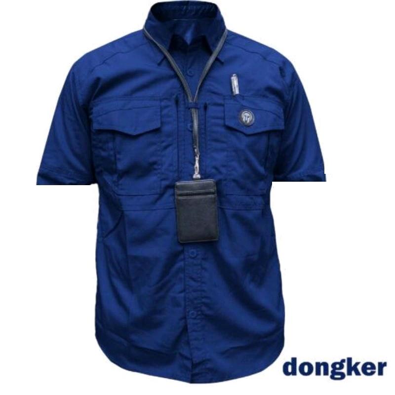 kemeja M.TAC ukuran jumbo tangan pendek 3xl sampai 6xl 4