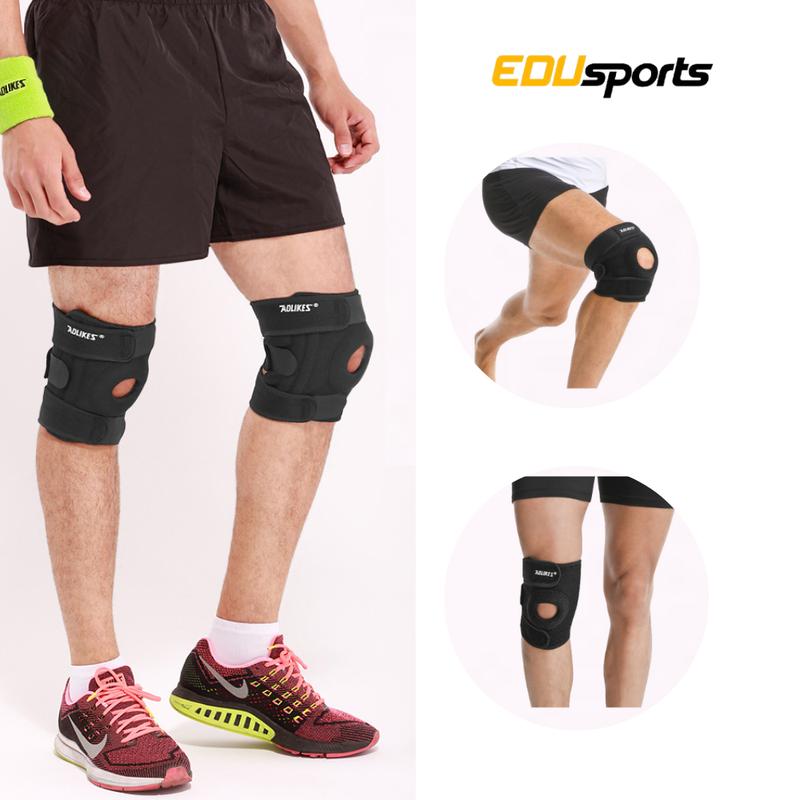 Băng gối thể thao có đệm Silicon. Bảo vệ đầu gối, chấn thương dây chằng khi chơi thể thao Đá Bóng, Đạp xe, Tập gym, Chạy bộ