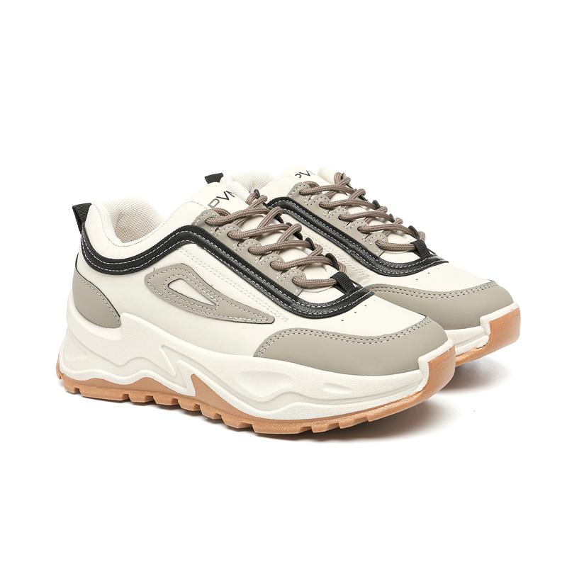 PVN Hyemi K-pop Sneakers Cream shoes casual sport wanita 606 3