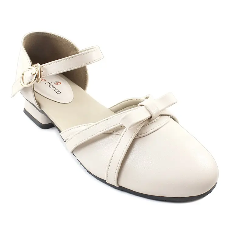 Le Bianca SG 24-01 Sepatu Sendal Wanita Hak Pita Bustong Hitam Shoes