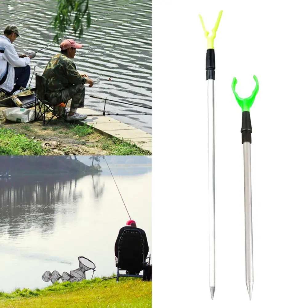 Adjustable Metal Fishing Rod Holder Portable Fixed Frame Bracket Outdoor Fishing Accessory