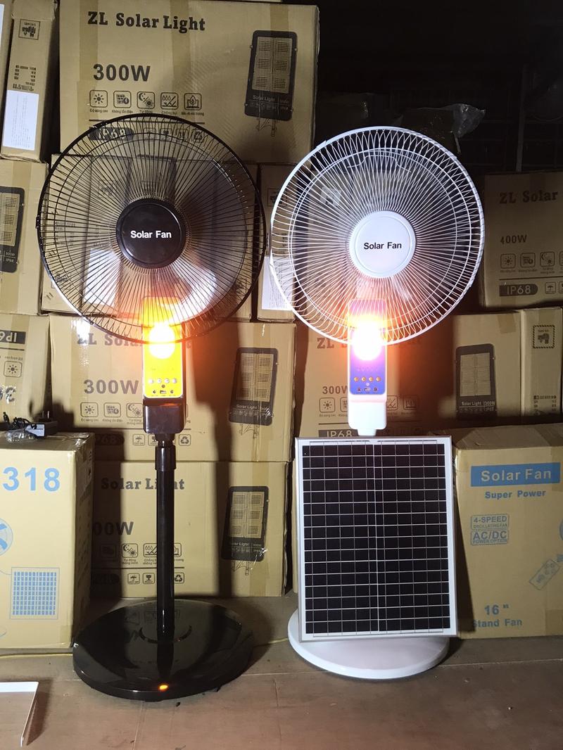 Product Introduction of Quạt Tích Điện Năng Lượng Mặt Trời D318 Cao Cấp động cơ 555 12v (tốc độ 27.000 vòng/1 phút) QuạT Fan 1
