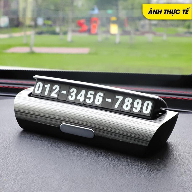 Thẻ đỗ xe, bảng báo số điện thoại ô tô - YQ70 8
