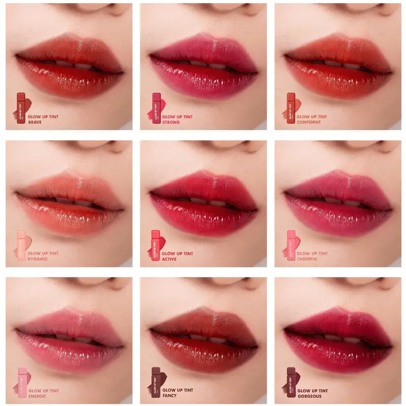 Glamoire - RAECCA GLOW UP TINT LIP CREAM LIPTINT New Shade/ Partner Resmi Raecca Lip Tint 5.5ML Beauty Care BPOM 2