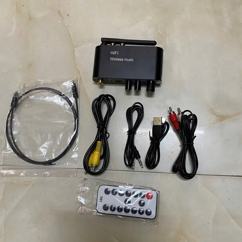Đầu  giải mã âm thanh Hifi tặng kèm  phụ kiện đầy đủ 5
