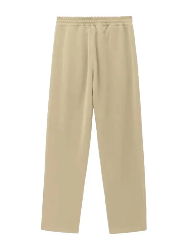 Men's Pants, Regular Fit Casual Comfy Breathable Drawstring Waist Trousers for Fall & Winter, Men's Bottoms for Daily Wear 5