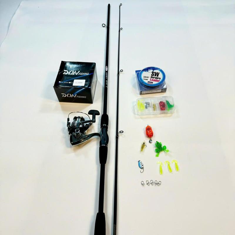 Combo Cần Câu Sói Đen Máy CL Từ 2000-4000 Cho Anh Em Lựa Chọn A1