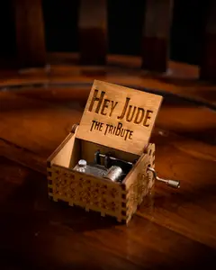 Hey Jude Music Box Mechanical - Hadiah Nostalgia dengan Melodi Klasik & Indah