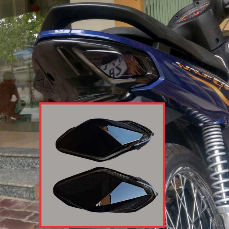 Nắp xi nhan sau màu đen - lắp cho xe wave A từ 50 đến 110cc Phụ Kiện Phụ Tùng