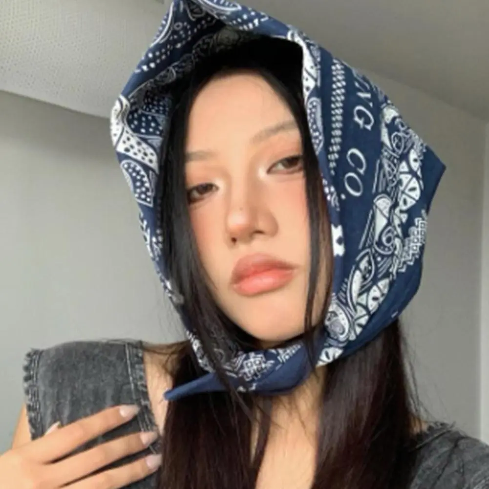 Khăn Quàng cổ Vuông Paisley Bandana Cổ Điển Thời Trang, 54cm * 54cm, In Hình Băng Đô, Phong Cách Hip Hop, 1 Cái