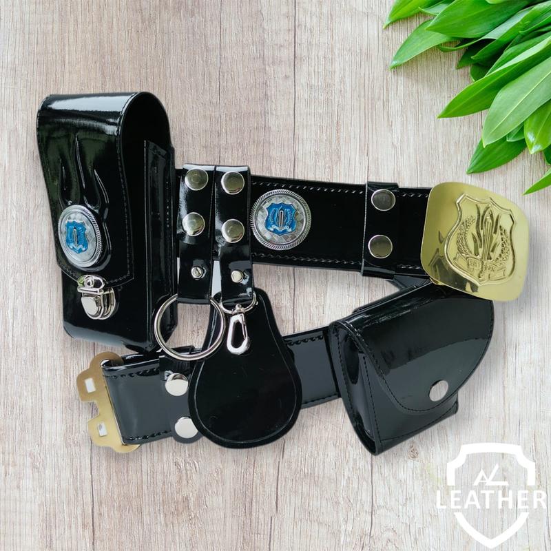 Product Introduction of SABUK SATPAM KOPEL SECURITY TERBARU FULL SET PAKAI DOMPET HP LOGO SECURITY (SATPAM) KULIT SINTETIS 8