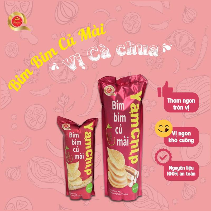 Bim Bim Củ Mài - Q Royal - Vị Cà Chua - Giòn Tan Khó Cưỡng - TikTok ...