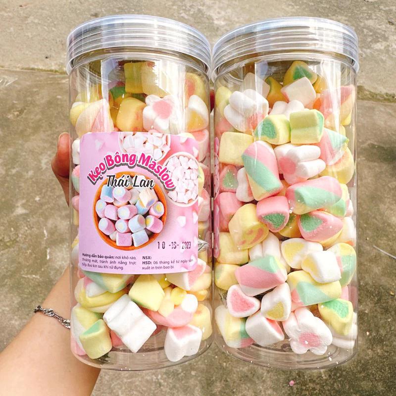 Kẹo Bông Maslow - Candy Food Ăn Vặt Thức Ăn Viên Kẹo Snack Food Chua 5