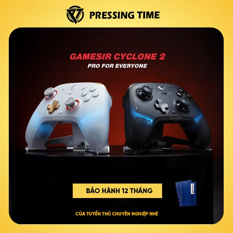Tay Cầm Chơi Game GameSir CYCLONE 2 hỗ trợ đa nền tảng IOS, ANDROID, SWITCH, PC, Steam Deck