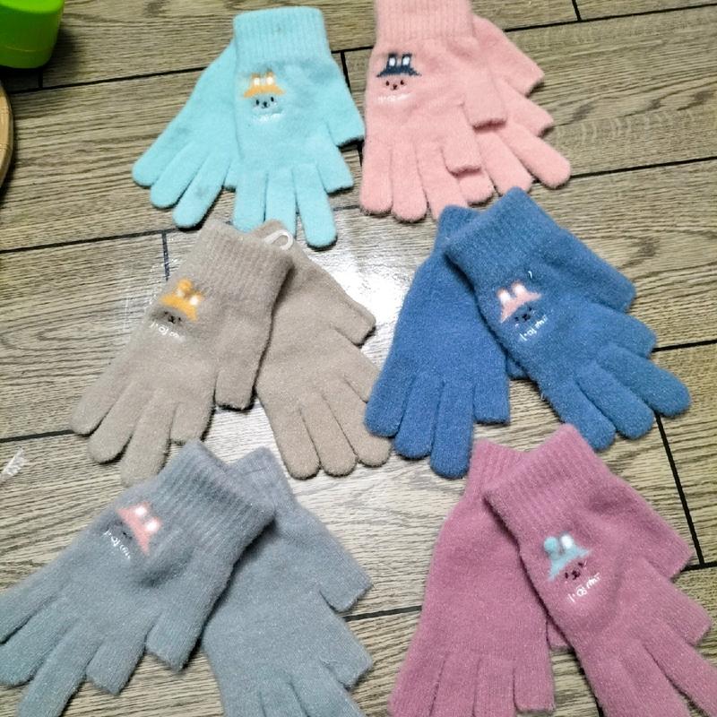 Găng Tay Len Cao Cấp Cắt 2 Ngón Hở Ngón - Dành Cho Sử Dụng Điện Thoại Voi Cao Su