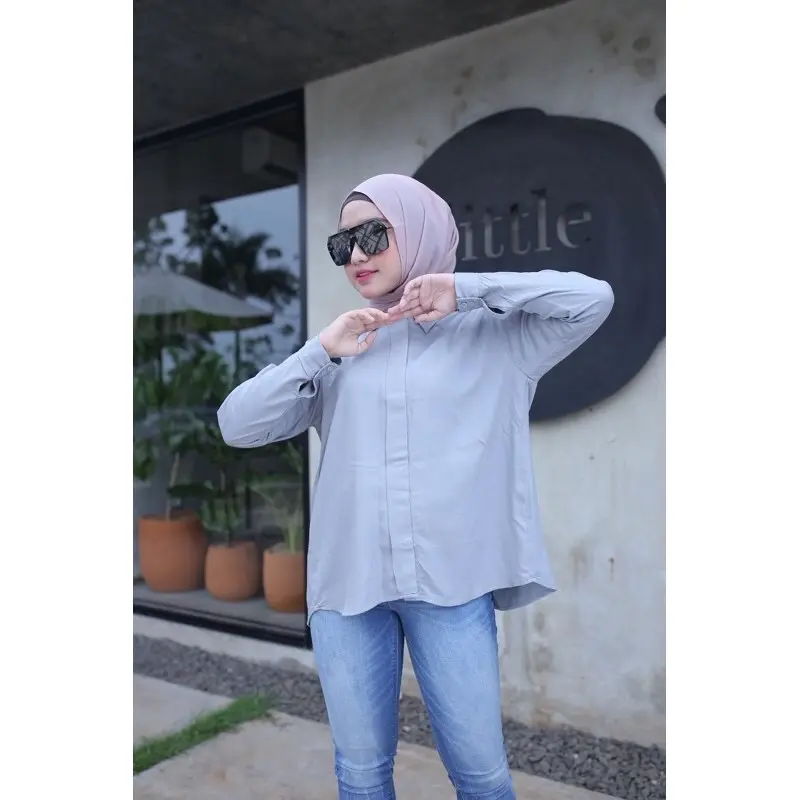 KEMEJA POLOS // KEMEJA RAYON
