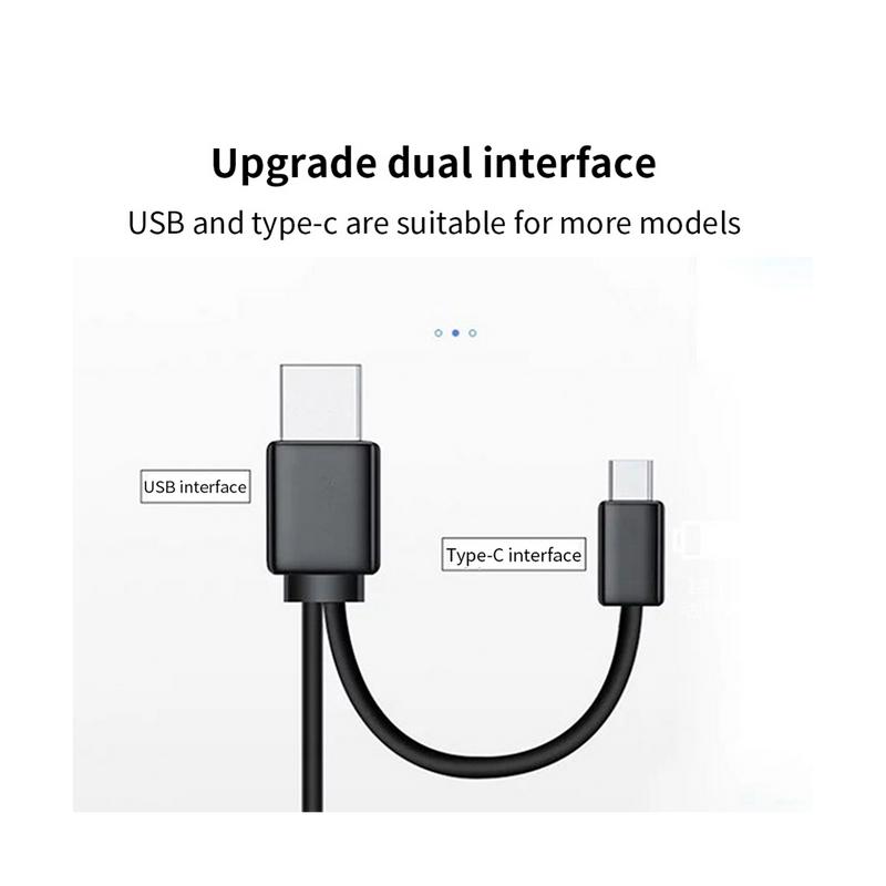 External CD and DVD Player Game Burner DVD External USB 3.0 Type C CD Writer Reader for PC Laptop Desktop 6