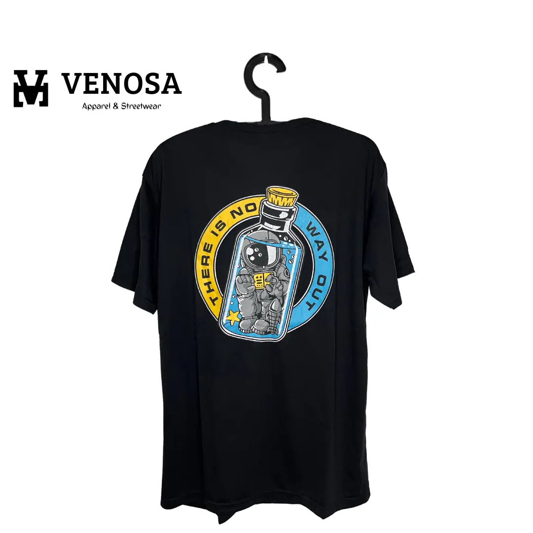 Kaos Distro Pria Botol Way Out