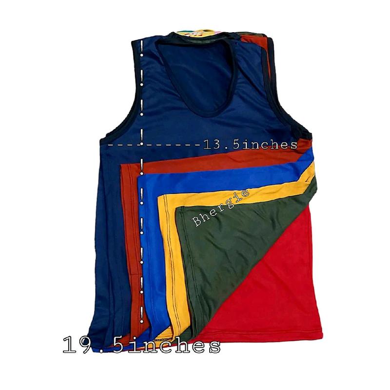 Sando plain kids can fit 7-10yrs old 6pcs assorted color - TikTok Shop ...