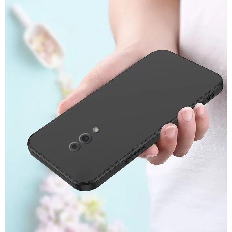 Ốp Lưng Dành Cho Oppo K3 cạnh viền vuông, có bảo vệ camera Đen Ốp Trơn
