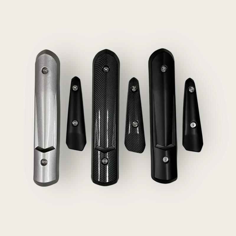 Kèm ốc Salaya Ốp pô Zin Sirius 110 2017-2023 Spark gắn pô Spark Uma V2,V3,V4 dòng sirius wave dream đen nhám trắng bạc cacbon kèm ốc salaya Phụ Kiện UH Racing