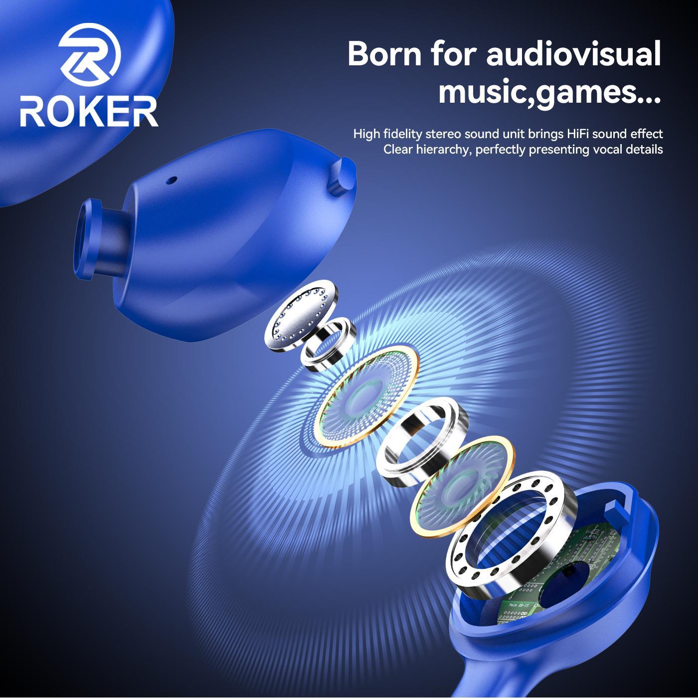 Earphone Roker Gaming G388 RENEGADE MUSIC SUPER EXTRA BASS