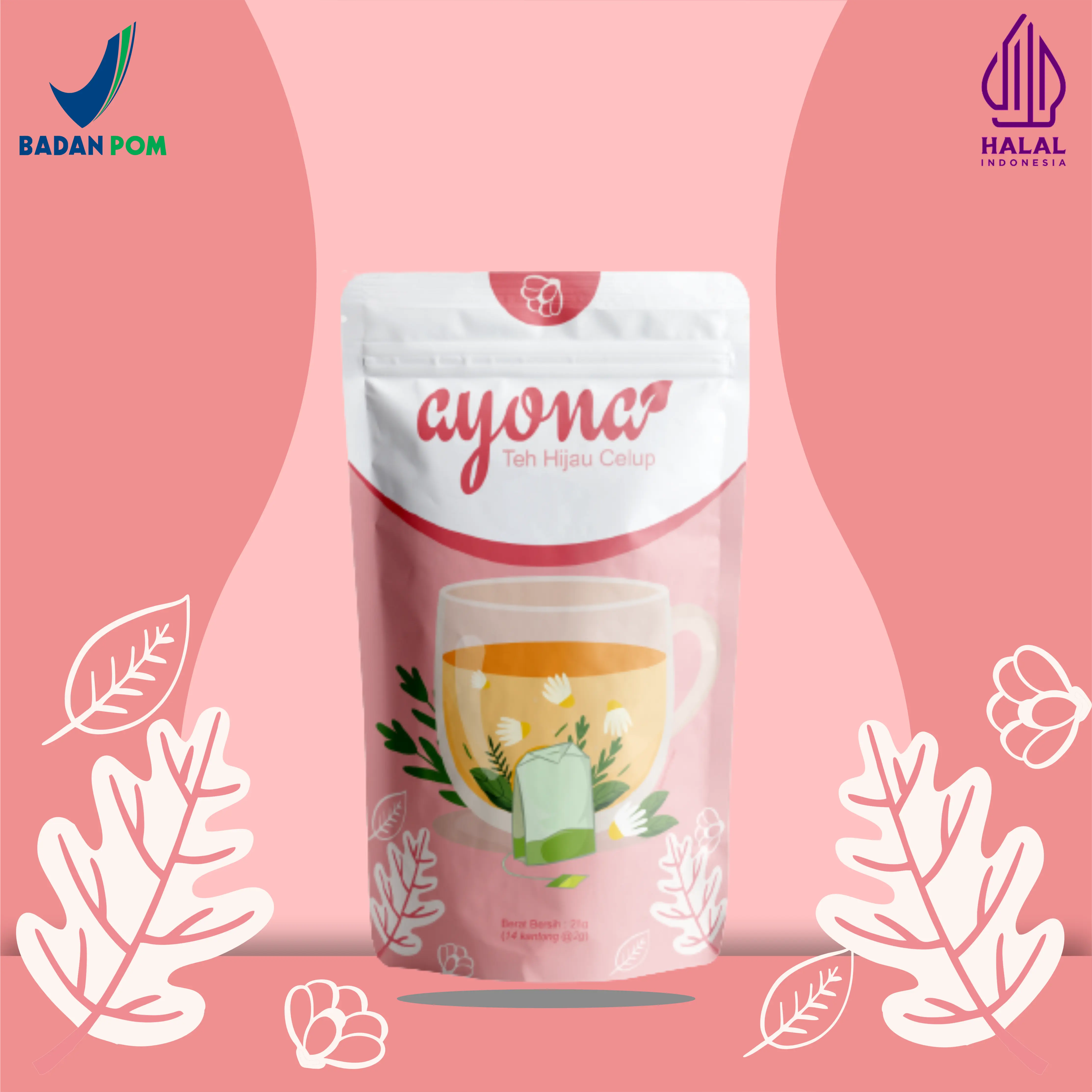 Ayona Teh Hijau Premium - Minuman teh Hijau Ayona tea Green