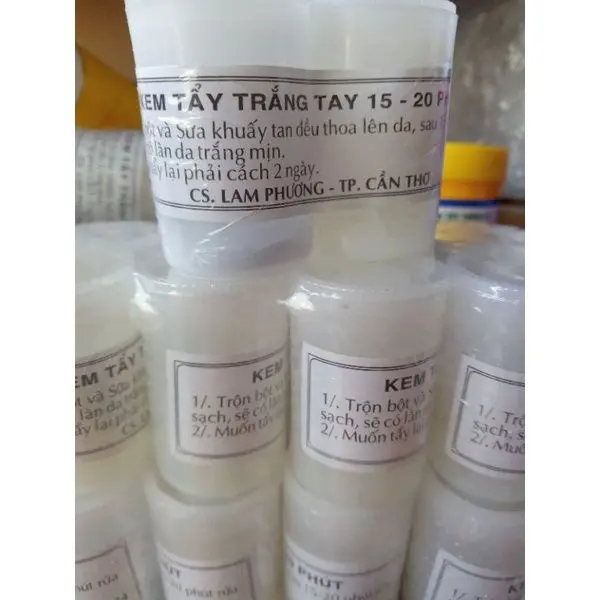 Cặp Kem Tẩy Trắng Da Cấp Tốc 2