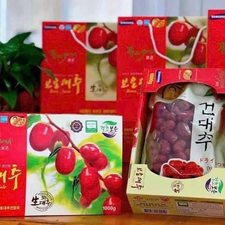 Táo Đỏ Hàn Quốc Hàng Vip, Có Hộp Và Túi Xách - Snack, Ăn Vặt Food 2