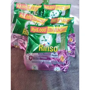 PROMO 7PCS RINSO MOLTO BUBUK 5000 / 195GRAM JATIM