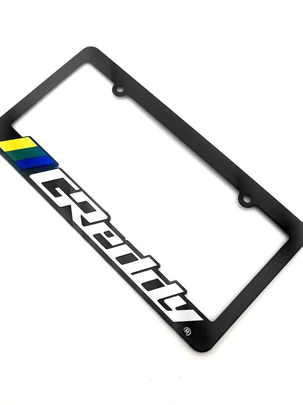 Product Introduction of Spot Goods COD 1PCS Car License Plate Frame Standard ABS JDM Style For Decoration Auto Number Plate Frame 4