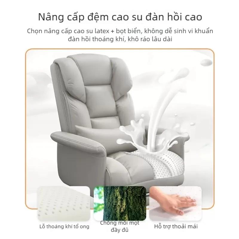 🔥 Ghế máy tính văn phòng Boss, thoải mái ngồi lâu, có tựa lưng, ghế chơi game có thể điều chỉnh10 6