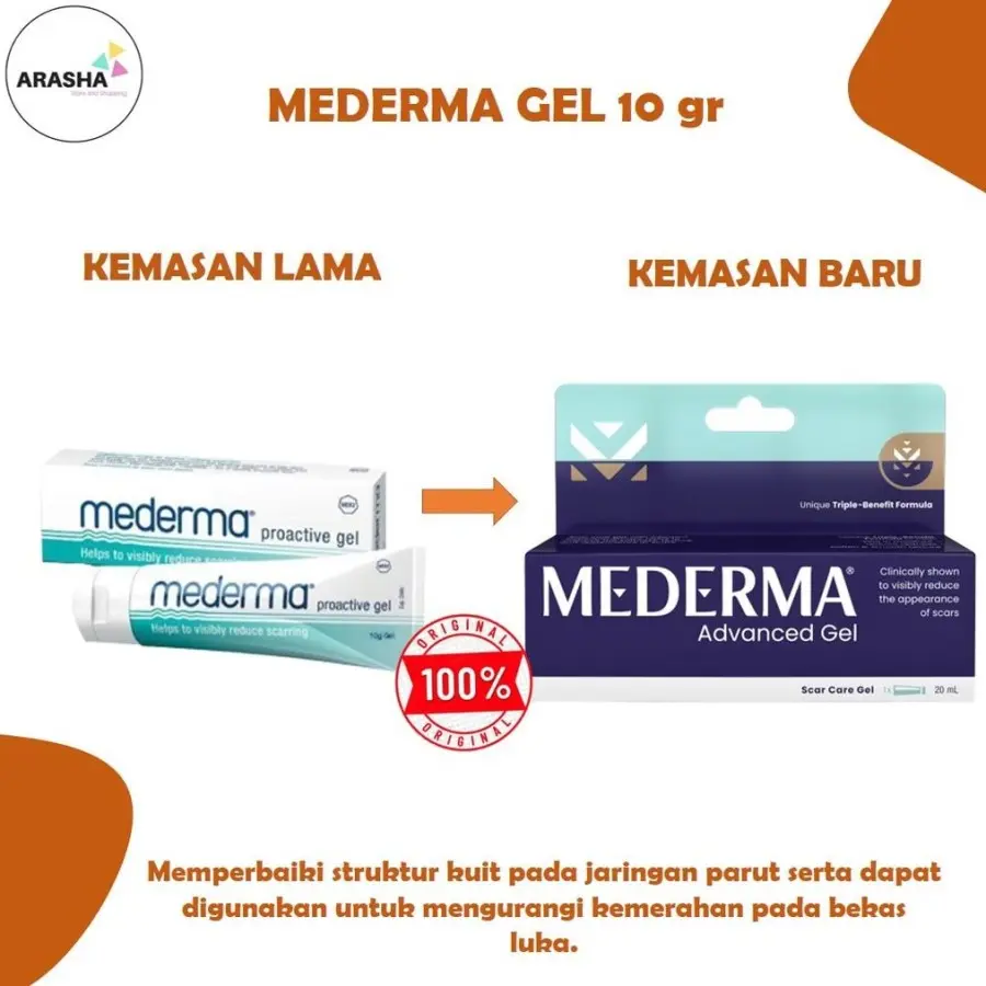 MEDERMA ADVANCED GEL 10 gr MADERMA Proactive GEL 10 GR Salep Bekas Luka