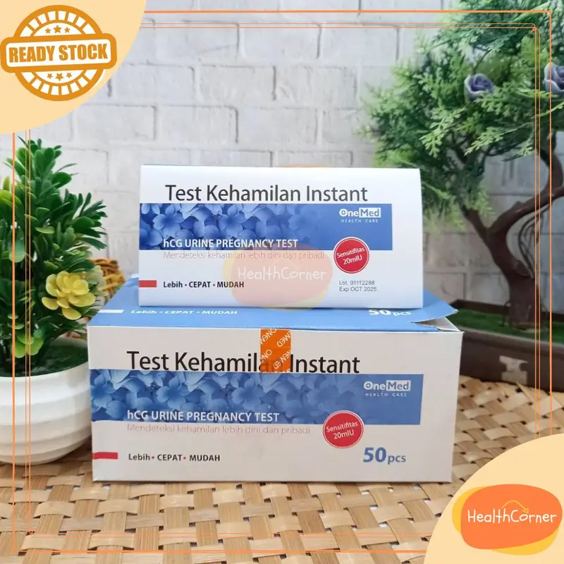 Onemed Alat Tes Kehamilan / Test Pack One med / Tes Kandungan 1 pcs 0