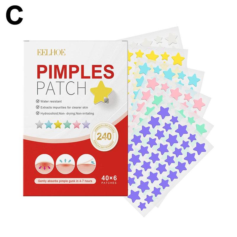 Product Introduction of 240pcs Salicylic Acid Acne Patch Colorful Heart Star Acne Shaped Pimple Patch N6S9 40