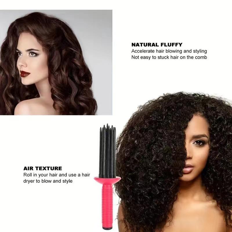 Hair Root Fluffy Styling Brush, Heatless Hair Styling Tool, Professional Hair Styling Comb, Daily Curling Hair Comb, Curly Hair Comb 2