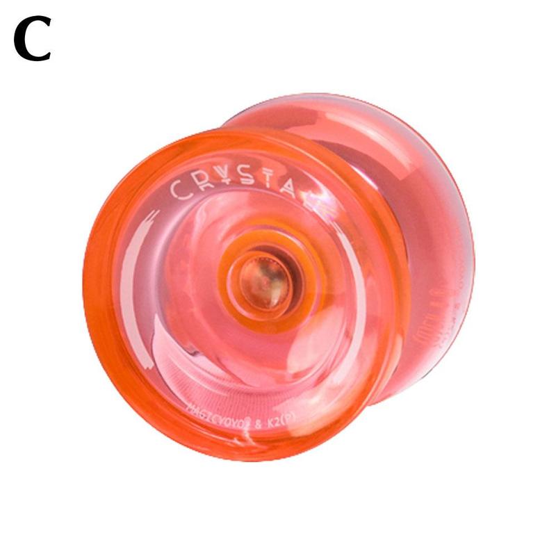 Product Introduction of Magic Yoyo K2 Responsive Yoyos For Kids Transparent Looping Play Beginner Yoyo With Narrow Bearing Steel Axle ABS Body 38