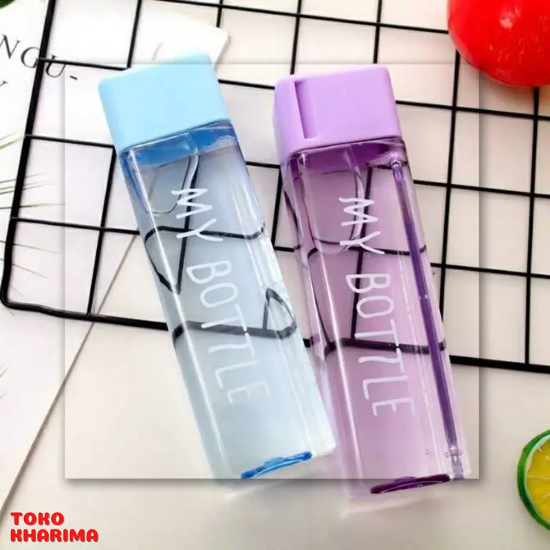 Botol Minum Aesthetic 500ml MY BOTTLE Aneka Warna Kekinian Hadiah Souvenir Kado 2