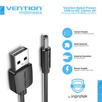 Gambar Vention Kabel Power USB to DC 3.5mm 5V 1.5M (CEXBG) - Hitam dari Java Computer Samarinda Kota Samarinda 1 Tokopedia