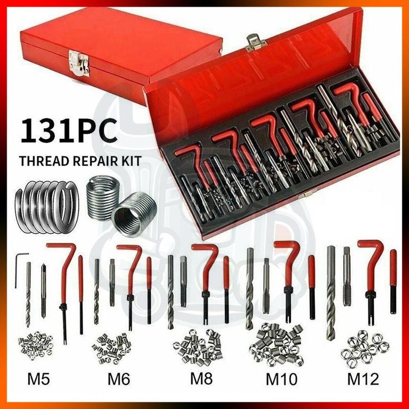 Thread Coil Repair Kit Drill Bit Helicoil Insert Tapping Too - TikTok ...
