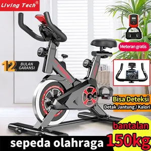 LiVing Sepeda statis Spinning Bike Sepeda olahraga Sepeda Rumah Berputar / Peralatan Olahraga Sangat Tenang Dalam Ruangan Sepeda Olahraga