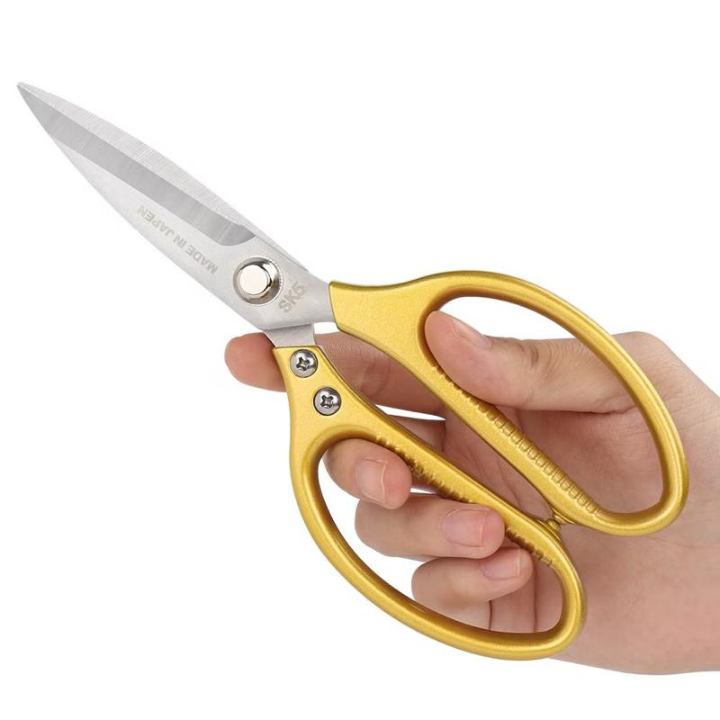 Combo 3 kéo vàng SK5 xuất nhật đa năng cắt gà và cắt đồ dùng tốt 1