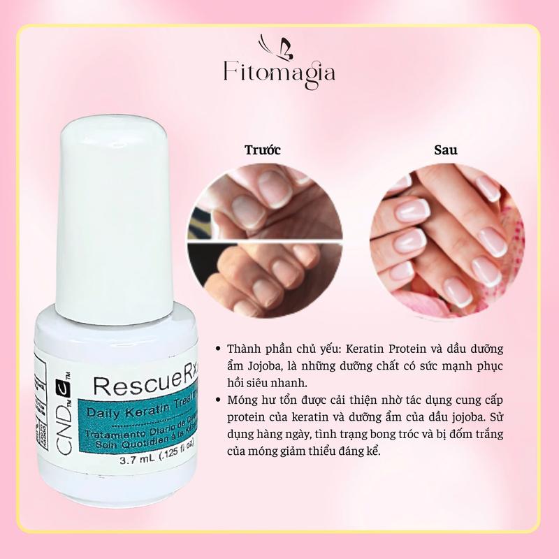 Dưỡng / Phục Hồi Móng Hư Tổn Hiệu Quả - RESCUE RXX CND Làm Nail