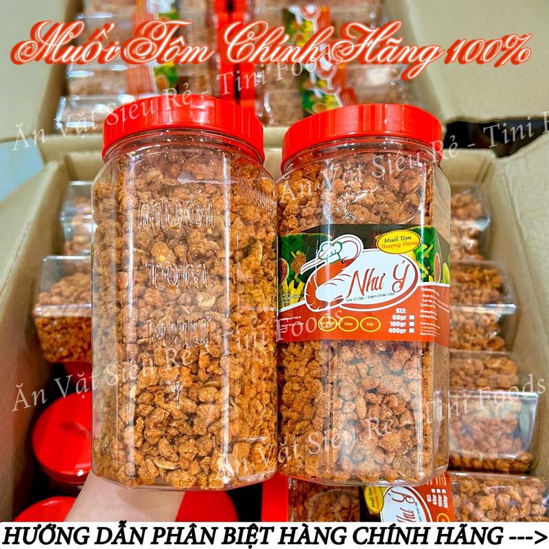  Muối Tôm Như Ý Thượng Hạng Hạt To 400G  1 CHAI  - Hàng Chính Hãng Gia Vị Đường Bột 