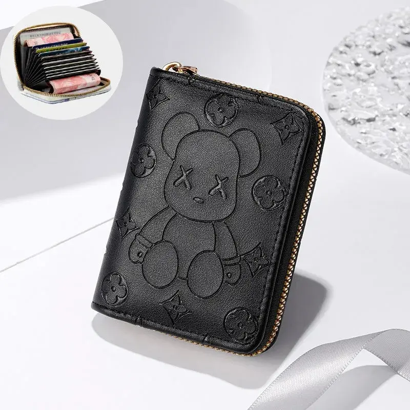 Ví Gấu mini nhiều ngăn nhỏ gọn Gấu mochi/Gấu nâu dễ thương trẻ trung cute dành cho bạn gái HOT TREND CV125 8