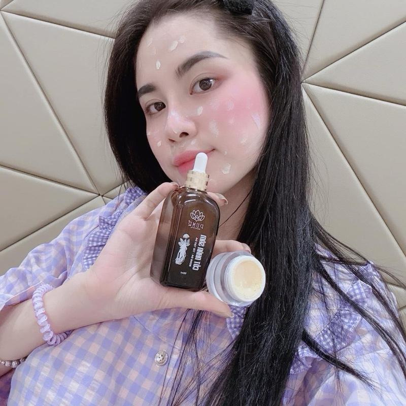 Combo tái tạo da pumr cốt nhân sâm và kem face Tất cả các loại da Tất cả các loại da