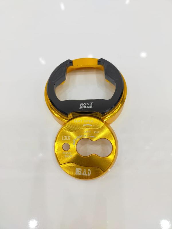 cover tutup tangki bensin + kunci kontak Yamaha Nmax old full cnc 2