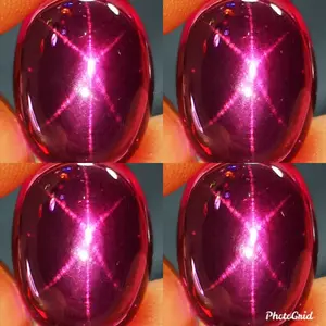 Batu Cincin Pria Ruby Star Siam Super Mewah HQ Termurah
