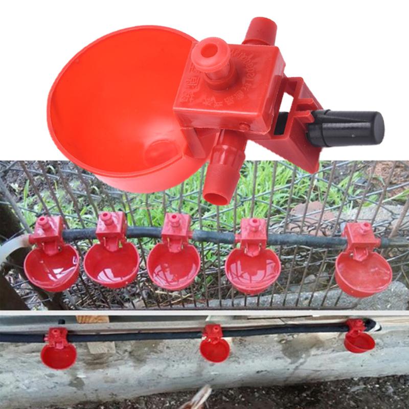 Product Introduction of 5Pcs Poultry Chicken Automatic Feeder Drinker Coop Bird Water Drinking Cups 15